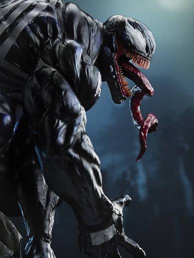 Venom'un siyah simbiyot görünümü